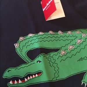 NWT Hanna Anderson Gator Tee